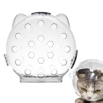 Cat Bot | Pisică Ureche Bubble Bot | Pisoi Respirabil, Anti Muste Botnițe Respirabil Intretinere Botnițe Cat Ingrijire Acopere Capul pentru